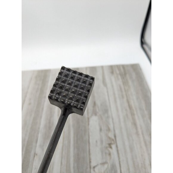 Ekco Aluminum Meat Tenderizer Double Textured Sides 8" Taiwan - Picture 8 of 8